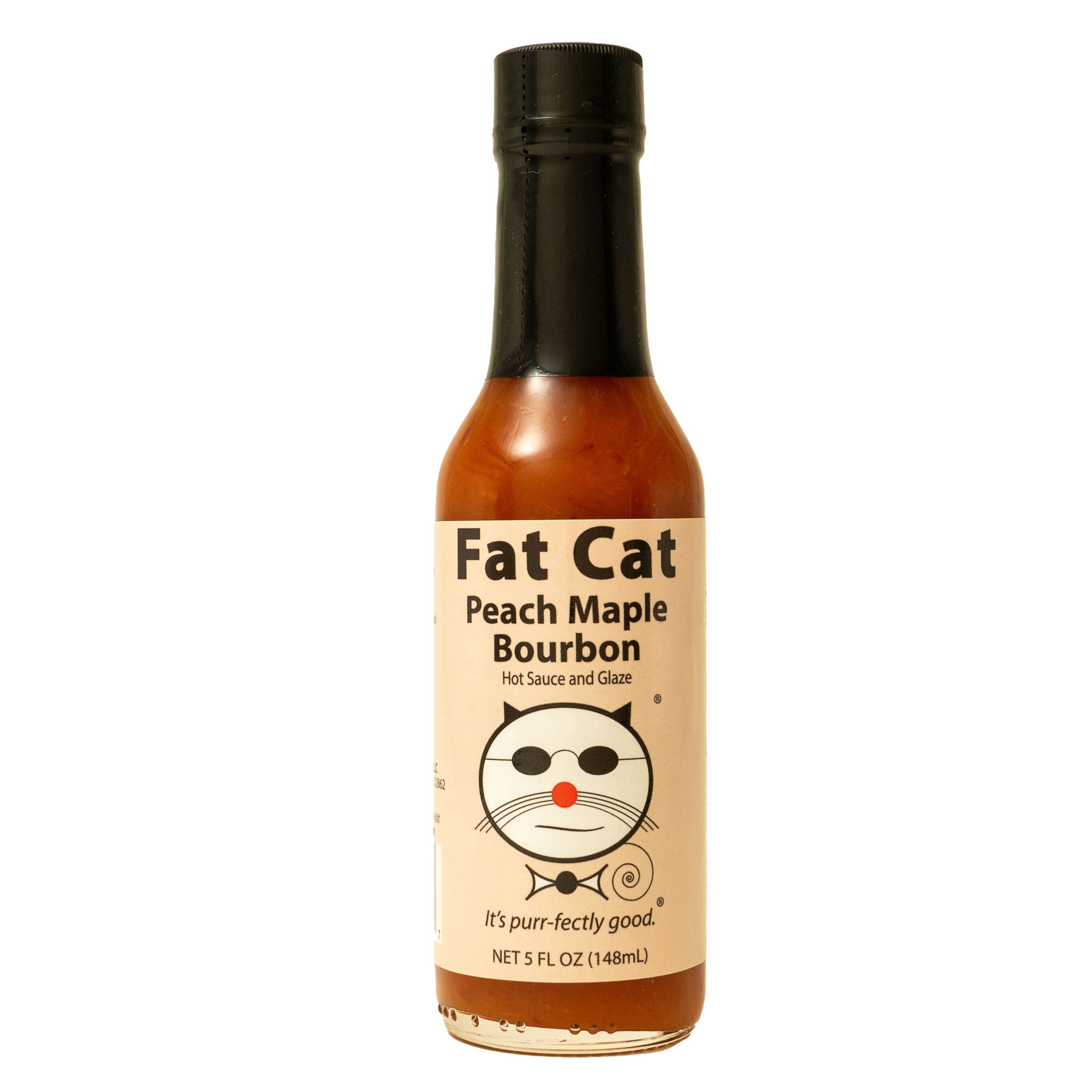 Peach Maple Bourbon Hot Sauce and Glaze by Fat Cat – Fat Cat