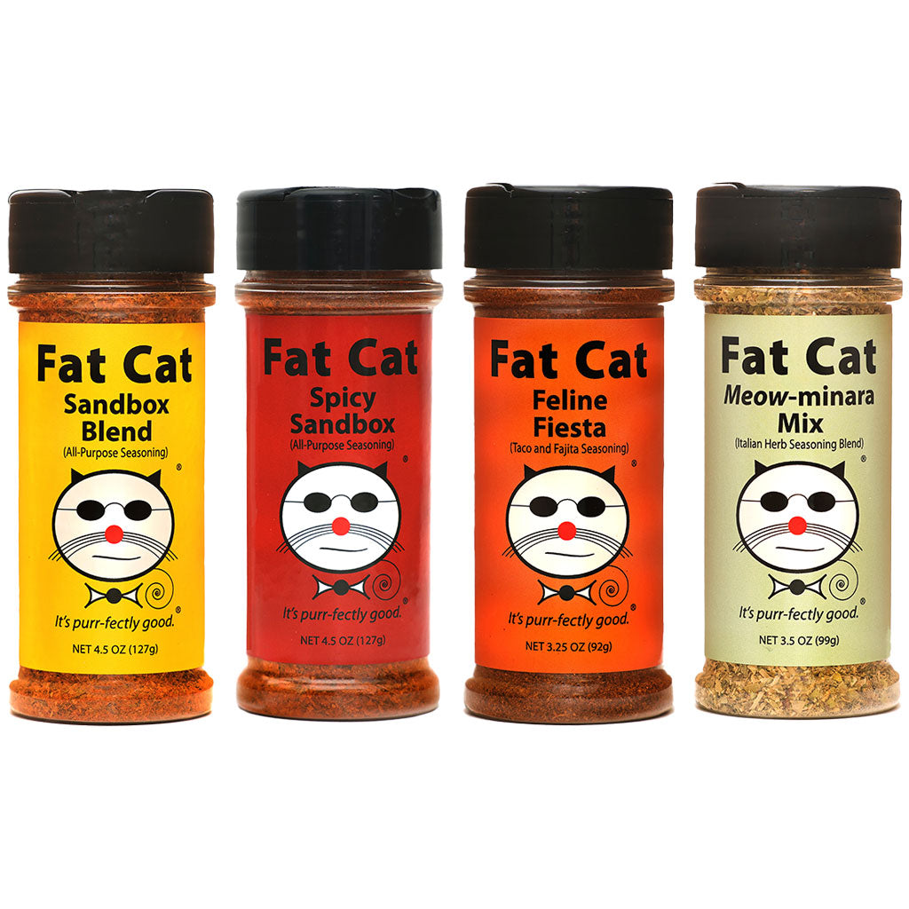 Seasoning Blend Bundle – All 4 Gourmet Spice Blends (All-Purpose, Spicy, Taco & Fajita, Italian Herb)
