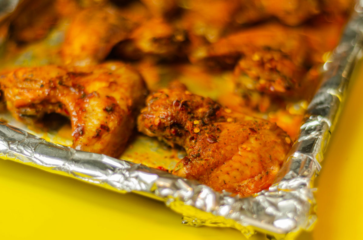 Oven-Roasted Purry-Purry Chicken Wings – Fat Cat Gourmet Hot Sauces & Specialty Condiments