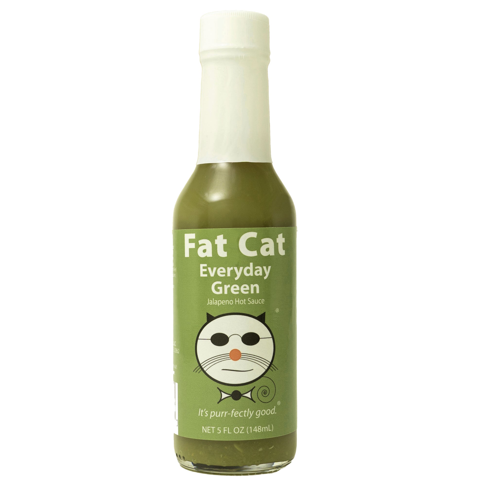 Everyday Green Jalapeno Hot Sauce - Fat Cat Gourmet Hot Sauce & Specialty Condiments