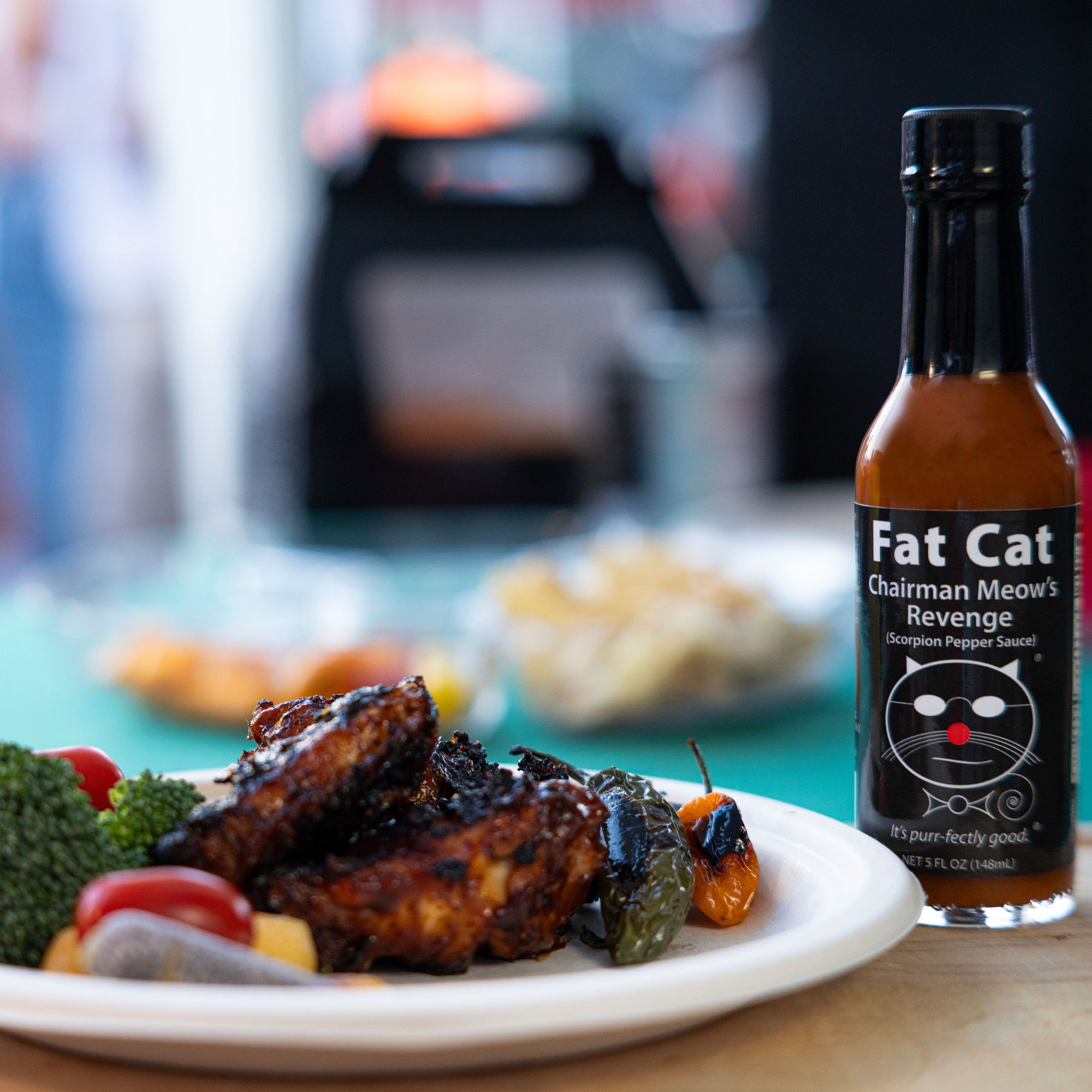Fat-Cat-Gourmet-Chairman-Meows-Revenge-Grilled-Hot-Wings-Dinner