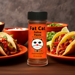 Fat Cat Gourmet Feline Fiesta Taco and Fajita Seasoning with Taco Dinner
