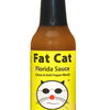 Fat Cat Florida Sauce bottle on a white background