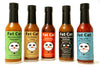 Heat-Seeking Inferno 5 Bottle Hot Sauce Bundle - Fat Cat Gourmet Hot Sauce & Specialty Condiments
