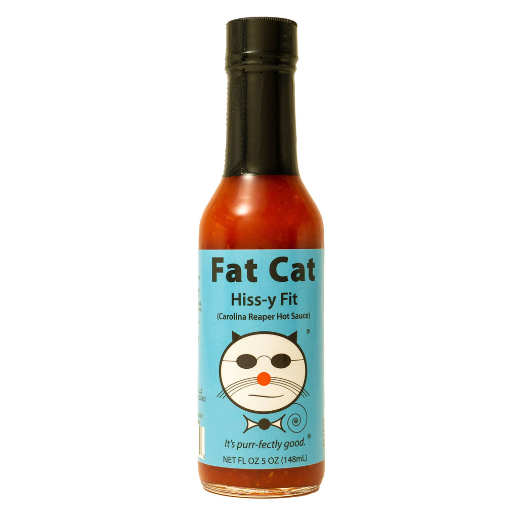 Hiss-y Fit Carolina Reaper Sauce - Fat Cat Gourmet Hot Sauce & Specialty Condiments