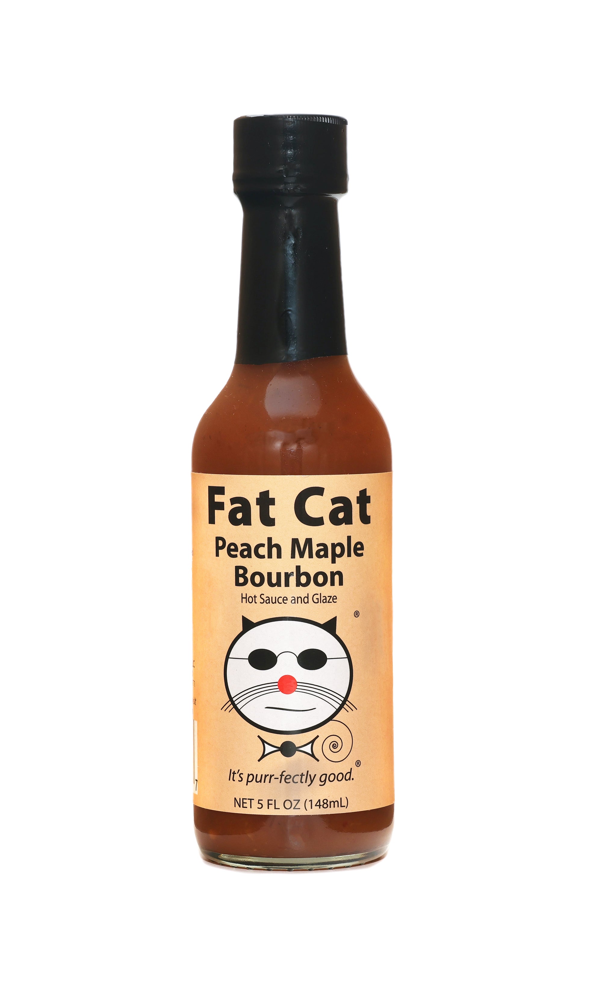 Peach Maple Bourbon Hot Sauce and Glaze