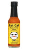 Fat Cat Purry-Purry Sauce bottle on a white background