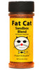 Jar of Fat Cat Sandbox Blend All-Purpose Seasoning on a white background