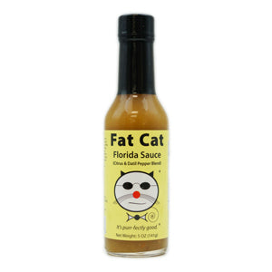 Florida Sauce Citrus and Datil Pepper Blend (Free Bottle) - Fat Cat Gourmet Hot Sauce & Specialty Condiments