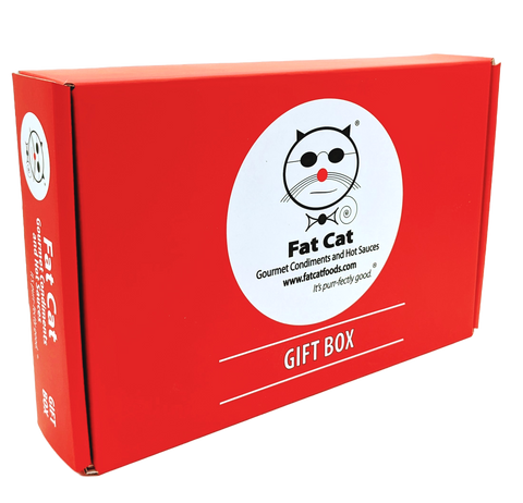 Add Gift Box Packaging to Your Order - Fat Cat Gourmet Hot Sauce & Specialty Condiments